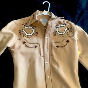 Vintage western button up shirt. Mint condition
